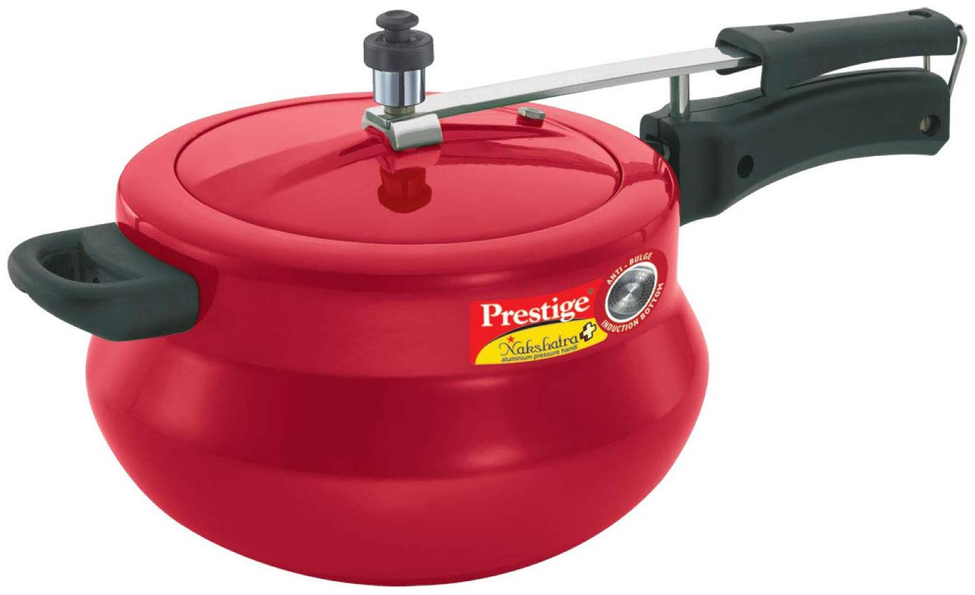 

Prestige Nakshatra Plus Aluminium Pressure Handi 5 Litres