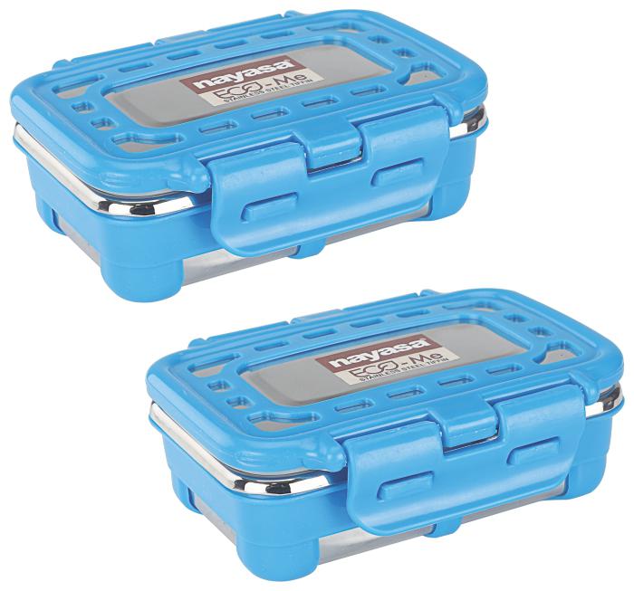 

Nayasa Eco Me Stainless Steel Chutney Box 160 ml - Set of 2