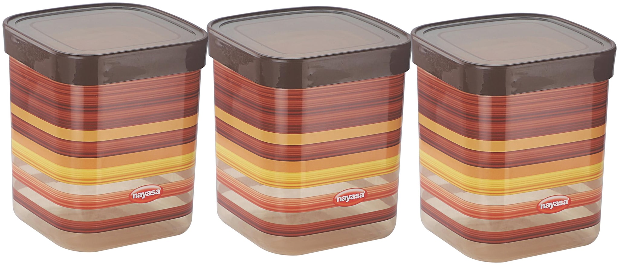 

Nayasa Fusion Deluxe Containers 750 ml - Set of 3