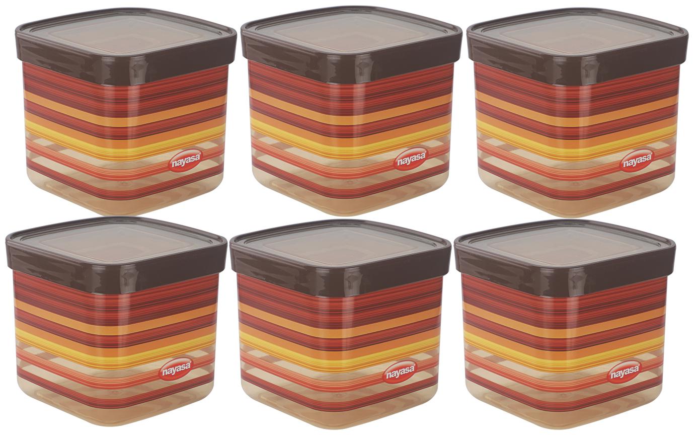 

Nayasa Fusion Deluxe Containers 130 ml - Set of 6
