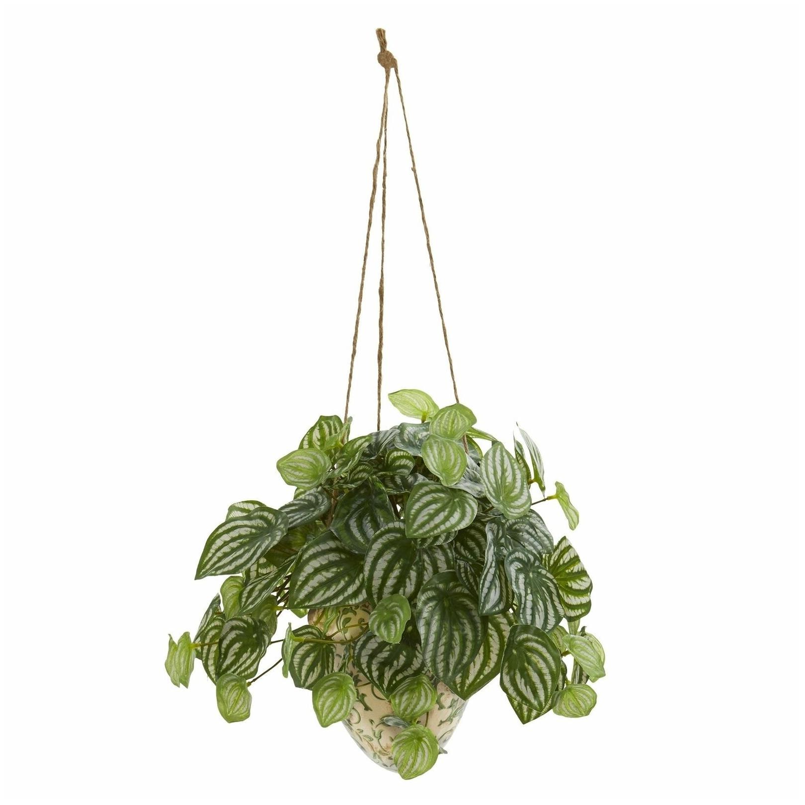 

Nearly Natural Real Touch Watermelon Peperomia 24-inch High