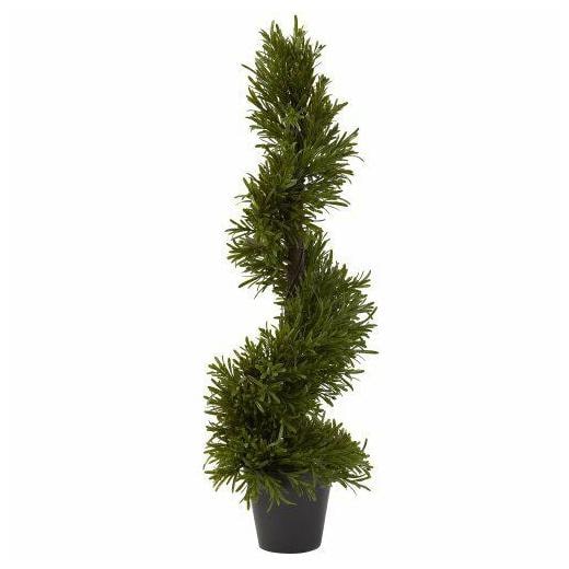 

Nearly Natural 30 Rosemary Spiral Tree Indoor and Outdoor