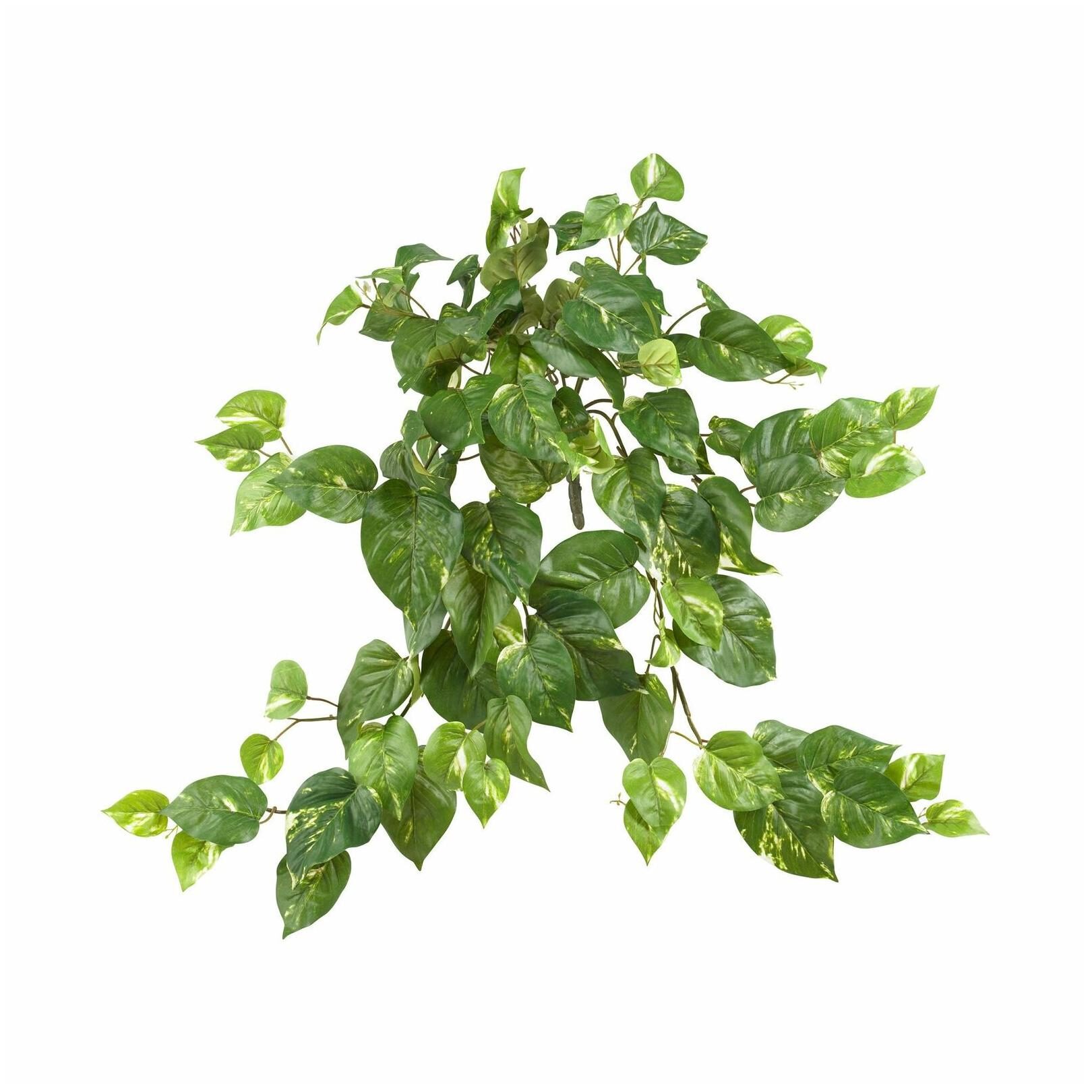 

Nearly Natural Faux Pothos 30-inch Hanging Bush (Pack of 3)