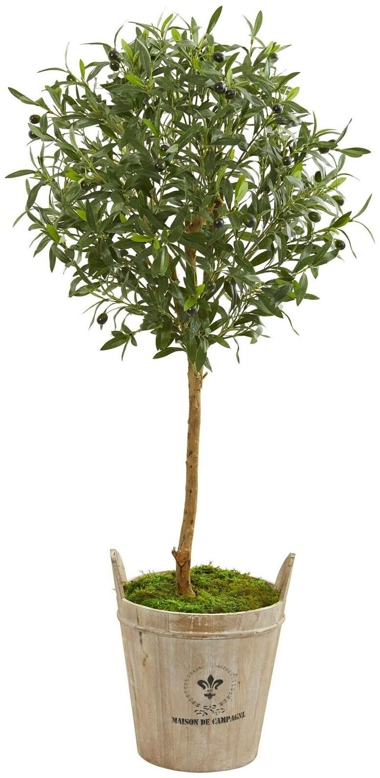 

Nearly Natural Green 46-inch Artificial Olive Tree in