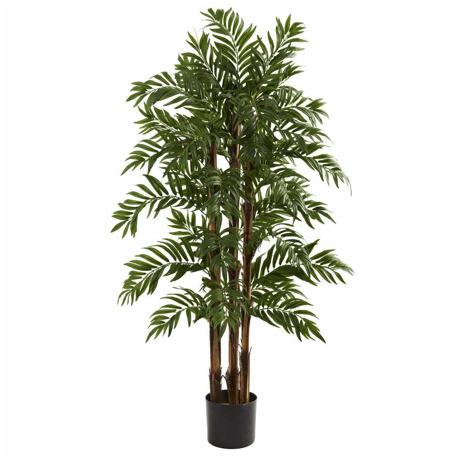 

Nearly Natural 4-foot Parlour Palm Tree Decorative Plant