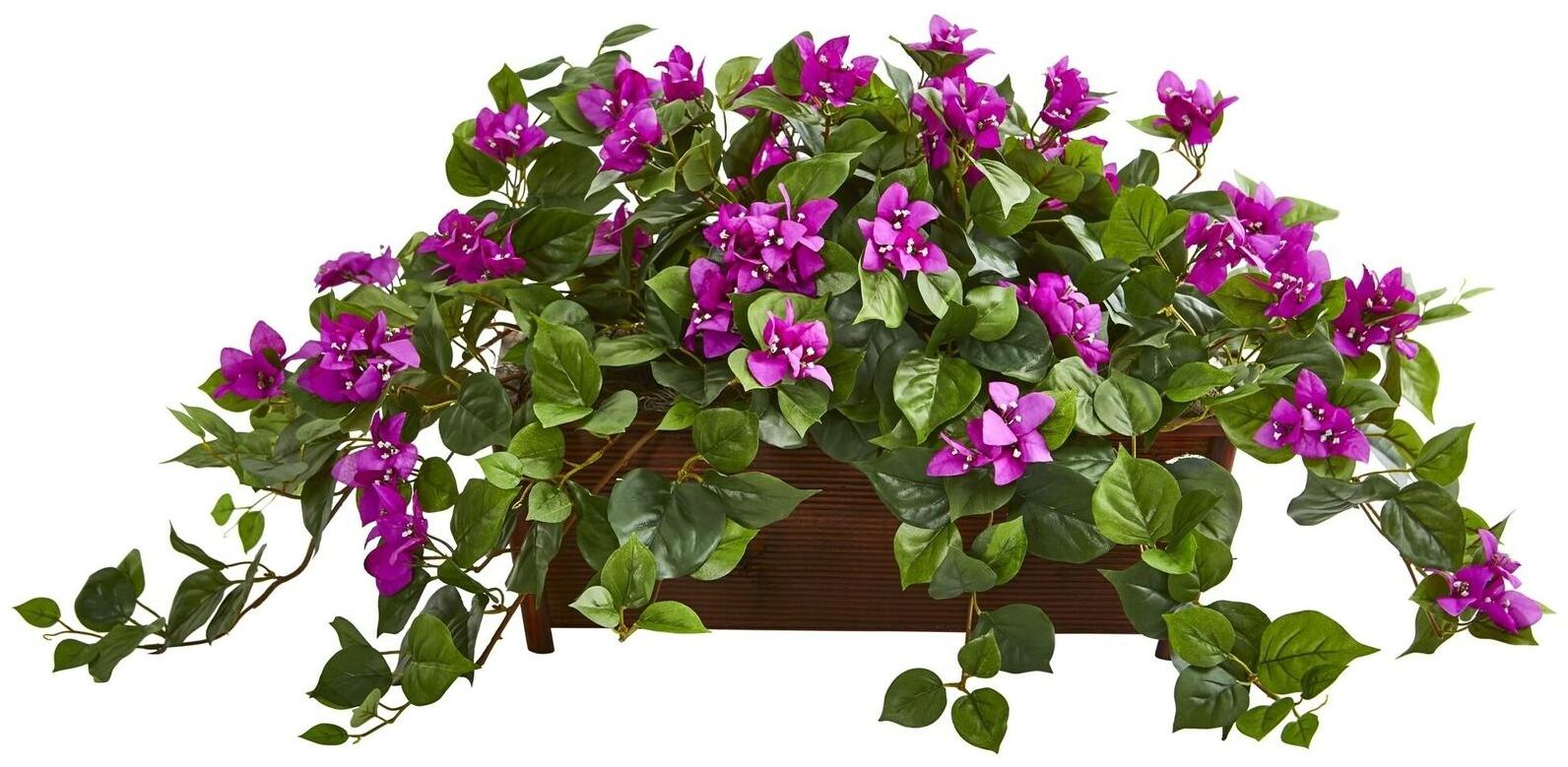 

Nearly Natural Bougainvillea Artificial Plant in Decorative