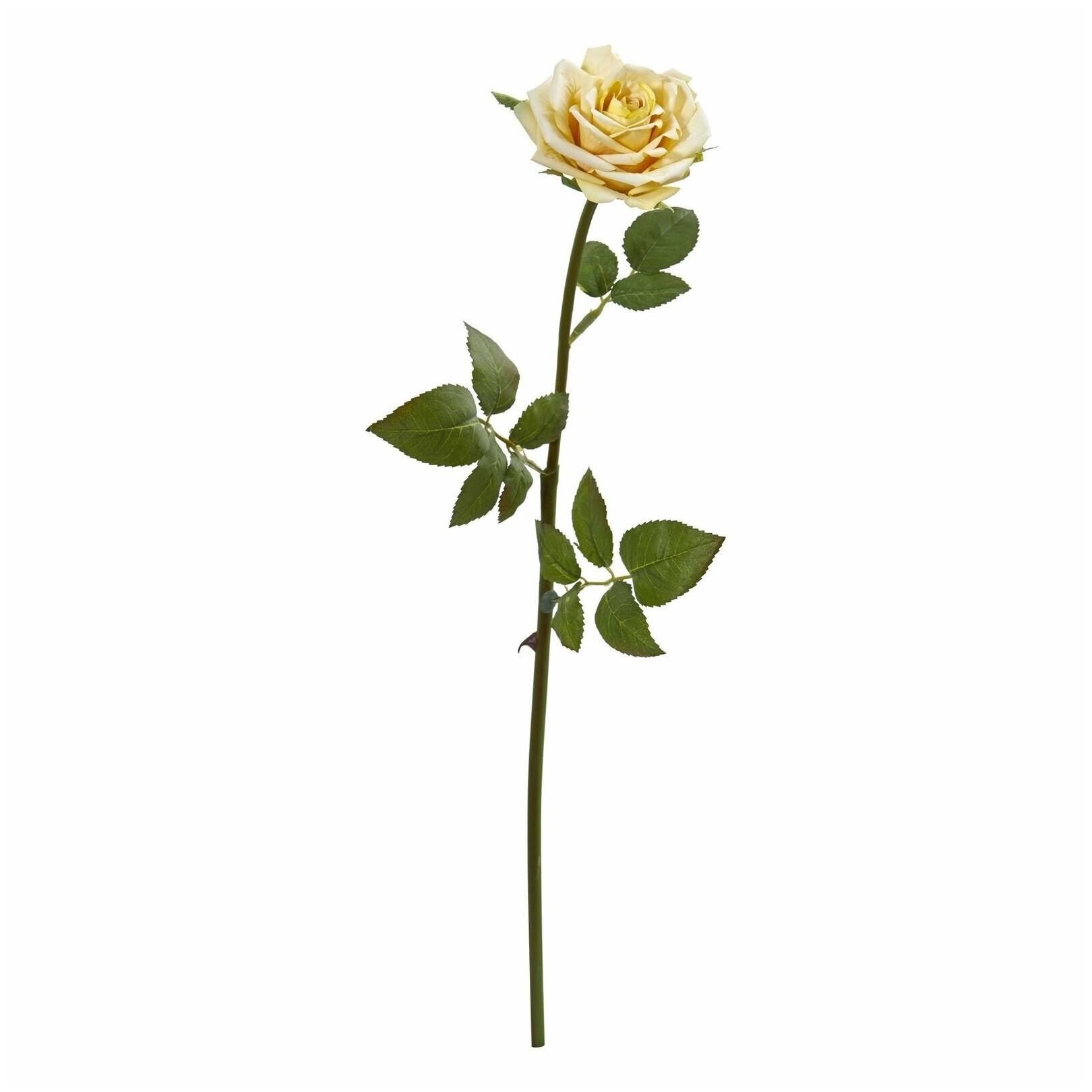 

Nearly Natural Green Rose Spray Artificial Flower (Set of