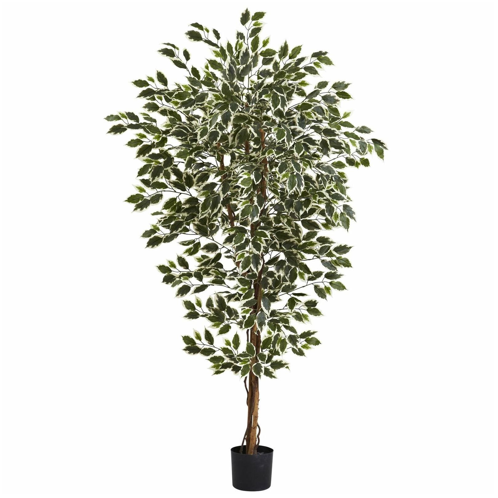 

Nearly Natural Hawaiian Ficus Tree Hand Painted Art