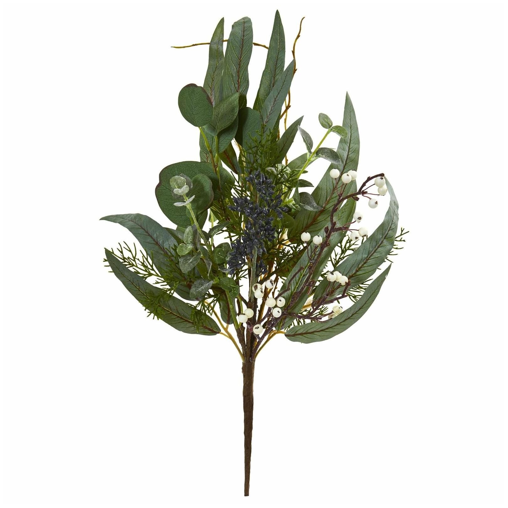 

Nearly Natural 18-inch Eucalyptus Pick Artificial Plant (Set