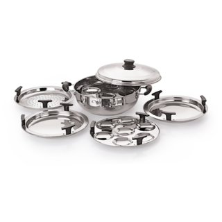 Neelam Stainless Steel Multi Kadai;Big