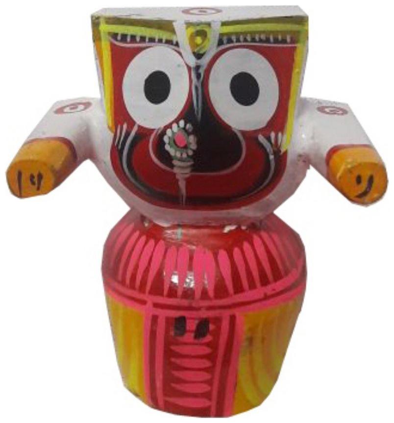 

neem wood jagannath idol (6 inch)