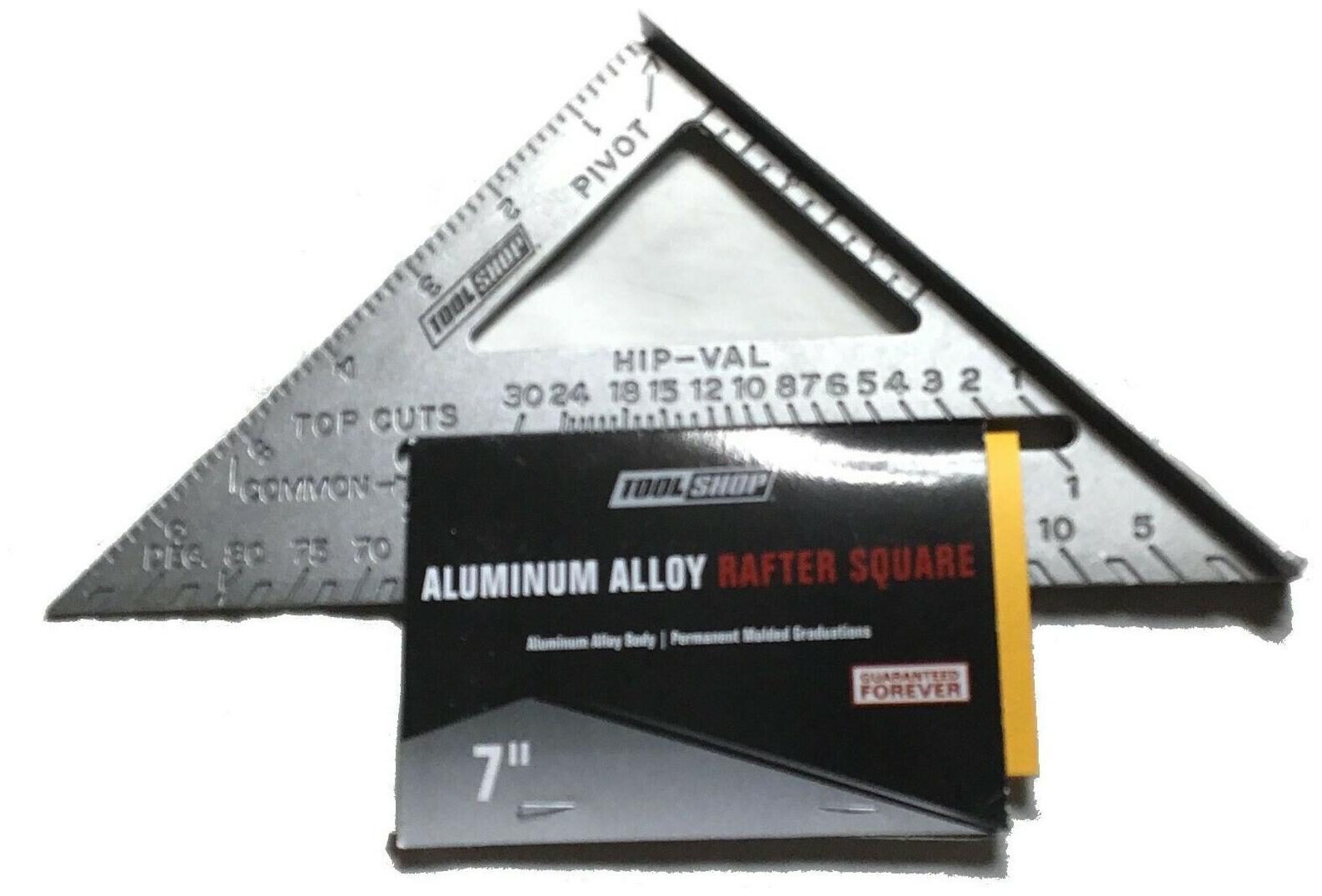 

NEW 7 Aluminum Alloy Rafter Ruler Angle Square by Tool Shop