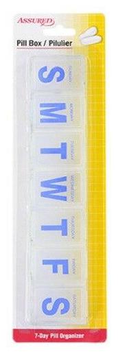 

NEW Assured 7-Day Pill Organizers FREE SHIPPING
