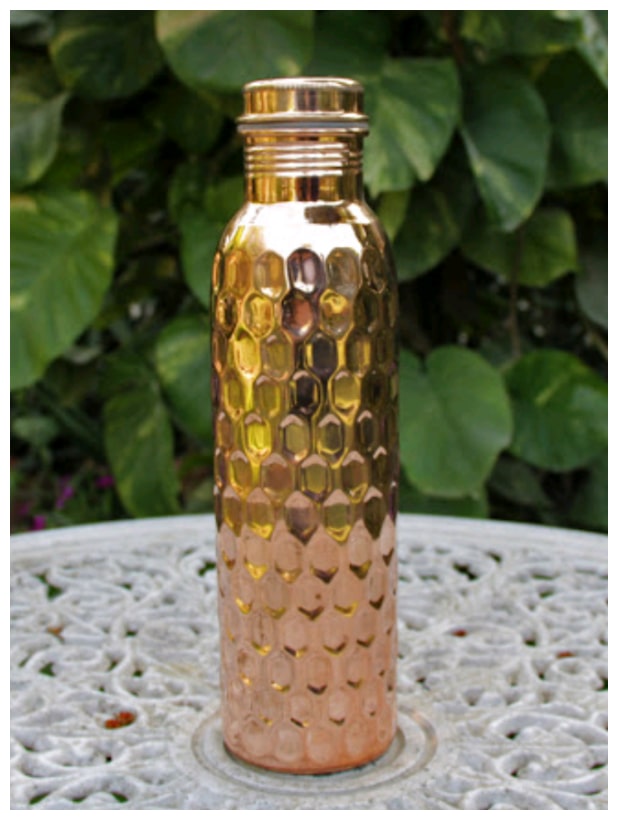 

PLAYNET Copper Brown Water Bottle ( 1000 ml Set of 1 )
