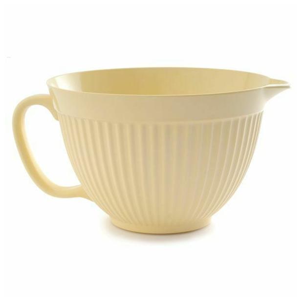 

NEW Norpro 1017 5 Quart Lemon Yellow MELAMINE Grip EZ Mixing Bowl