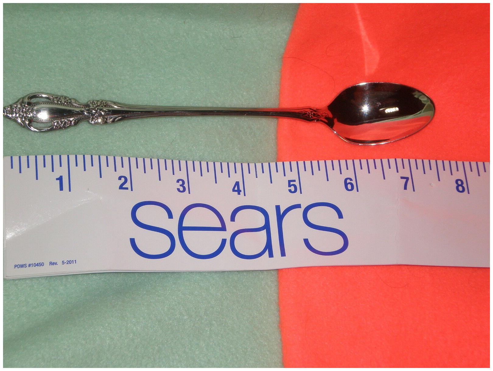 

NEW Oneida Raphael Iced Tea Spoon Long Stainless ref Replacements 499534