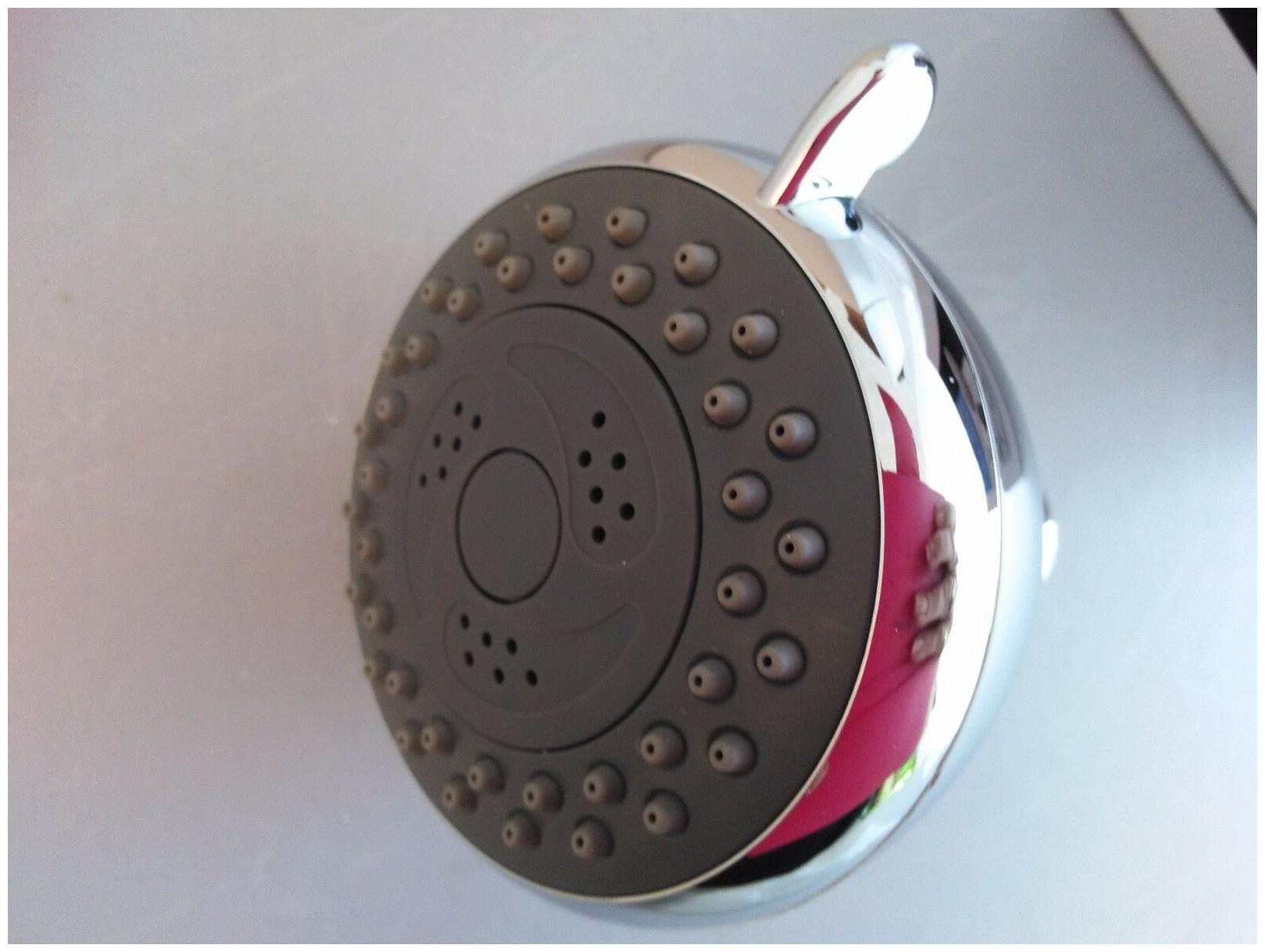 

NEW Premier - 3-Function Jet Massage Showerhead - 2 5 GPM - Water Saver - Chrome