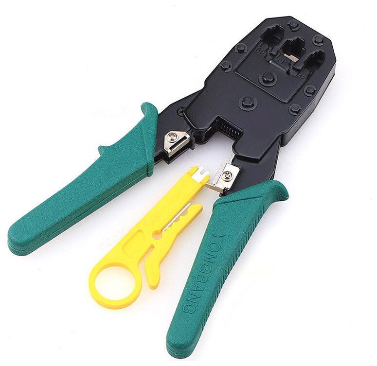 

New RJ45 Crimping Tool Network Cable Ethernet Internet CAT5 CAT5E