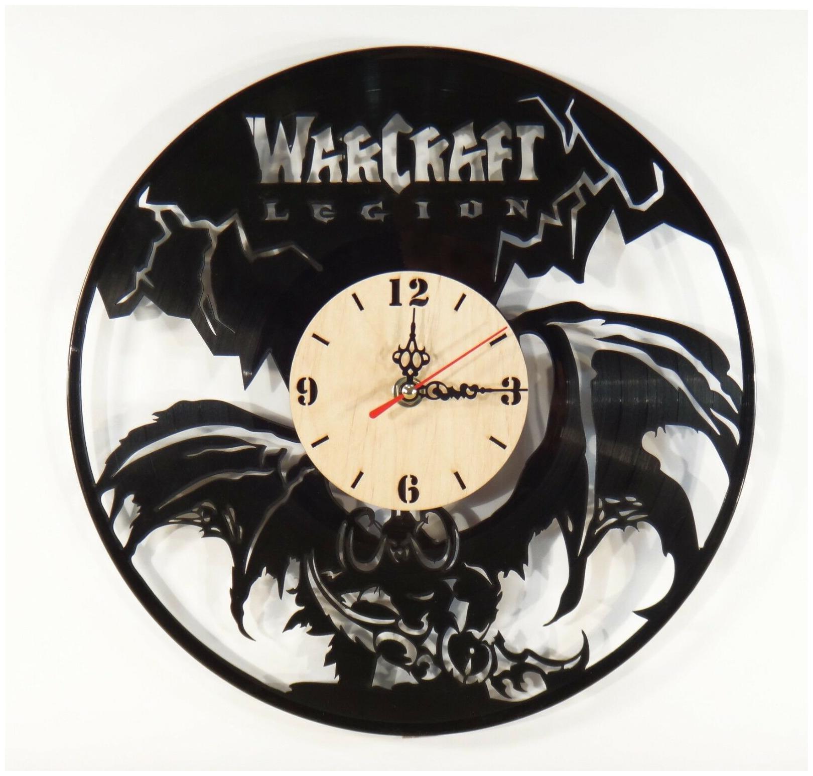 

NEW Vinyl Record Wall Clock WarCraft Legion modern decorative art 12