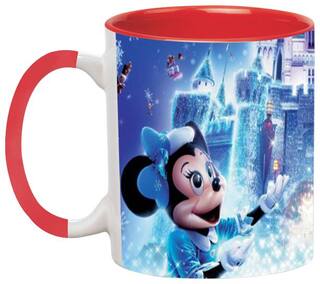 New Year Disney World Coffee Mug - Birthday Gift for Kids by Ashvah-Mug-1922-Red