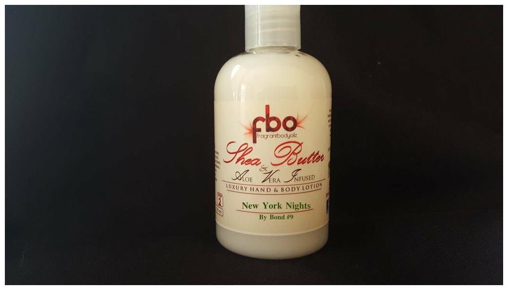 

New York Nights Bond 9 4oz Shea Butter Body Lotion Body Oil
