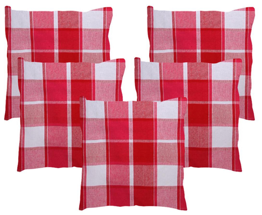 

NewLadiesZone Cotton Multicolour Cushion Covers - Set Of 5