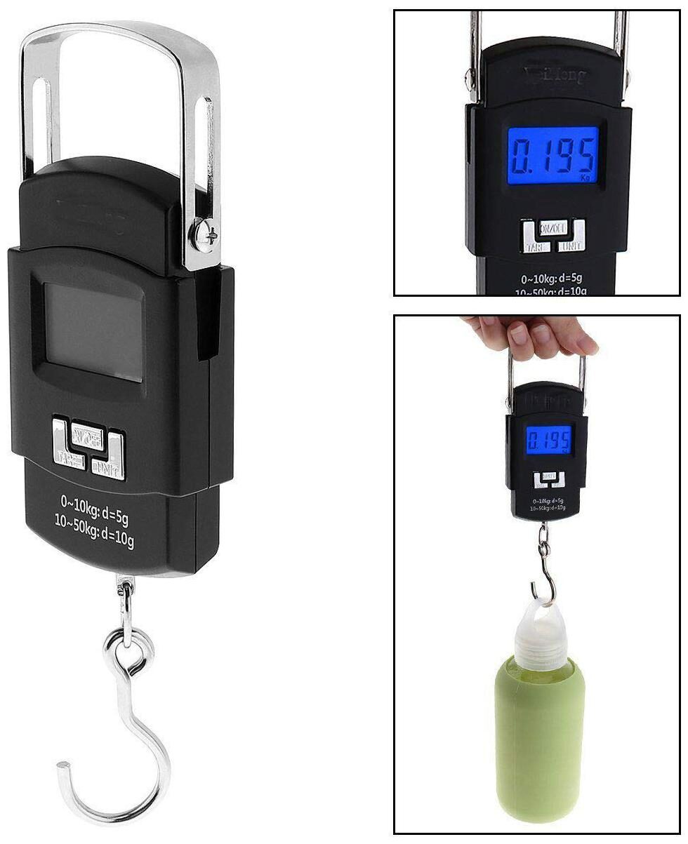 

NewveZ 50 kg Portable Hanging LCD Display Weighing Scale