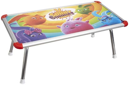 NHR strong baby / Kids foldable Multipurpose multicolour Bed Table for eating , dinning , study , play ( Big size) Sunny Bunnies