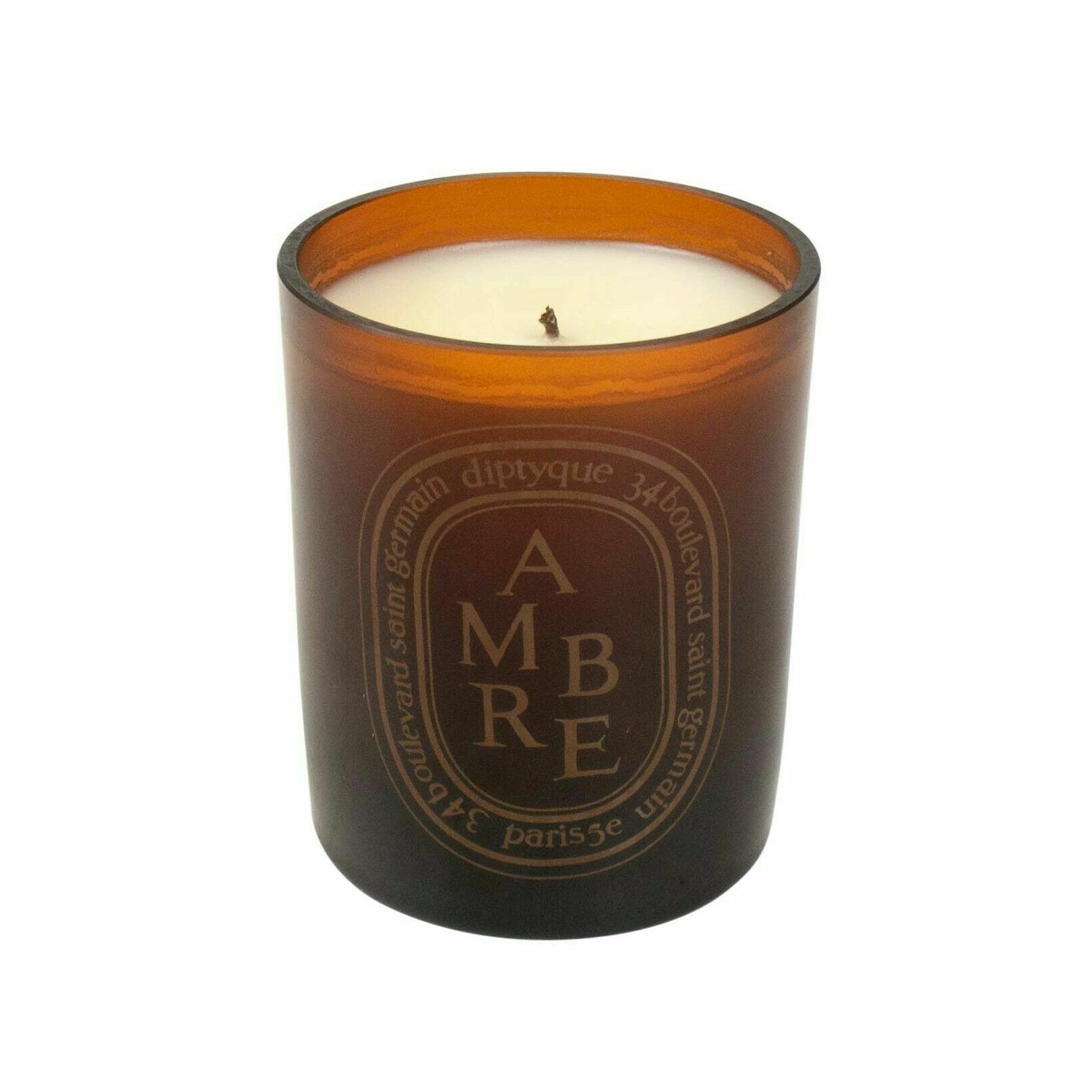 

NIB DIPTYQUE Ambre Amber Scented Bougie Parfumee Candle 10 2 Oz 95