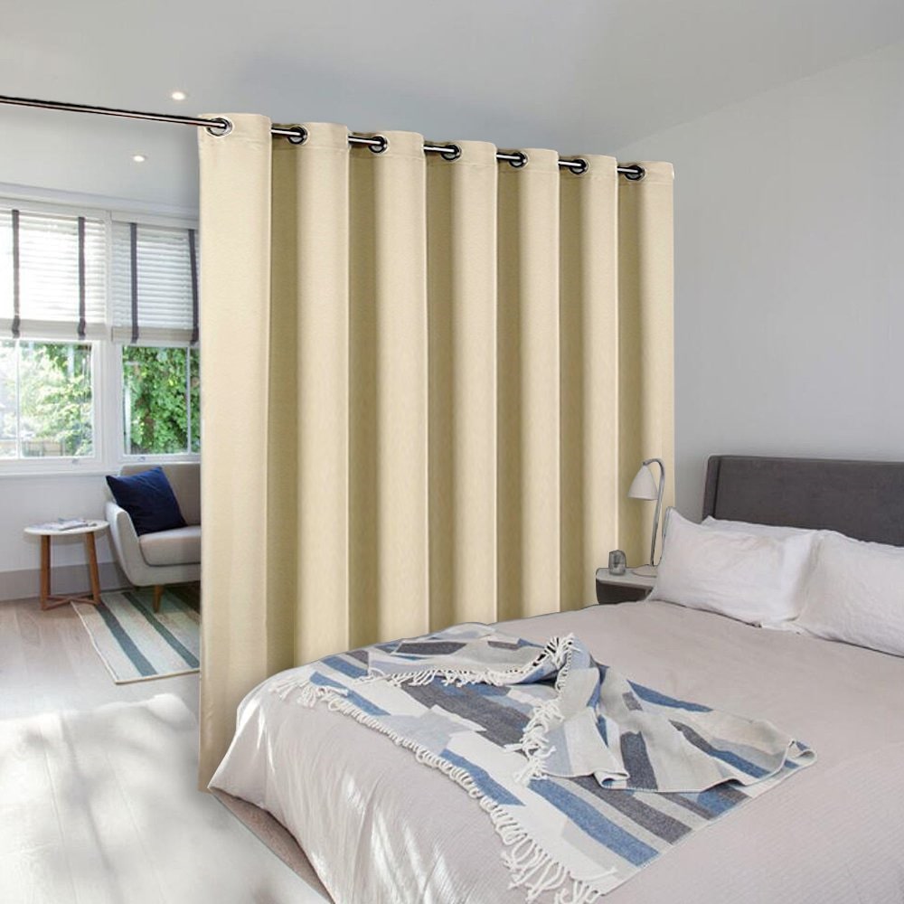 

NICETOWN Room Dividers Curtain Screen Partitions Blackout Blinds for Patio Door