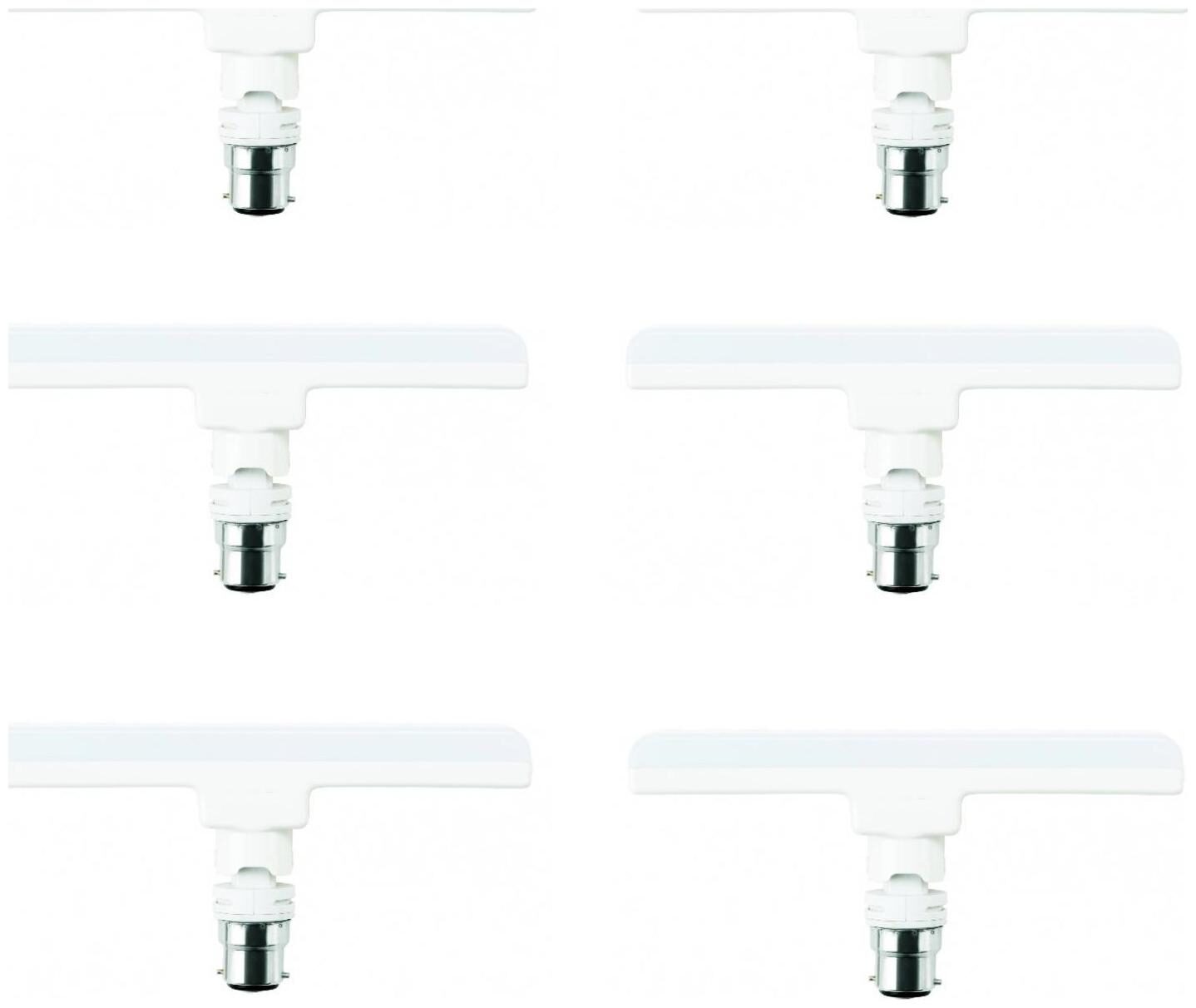 

NIPSER 10 Watt T Type LED Bulb ( Pack of 6)