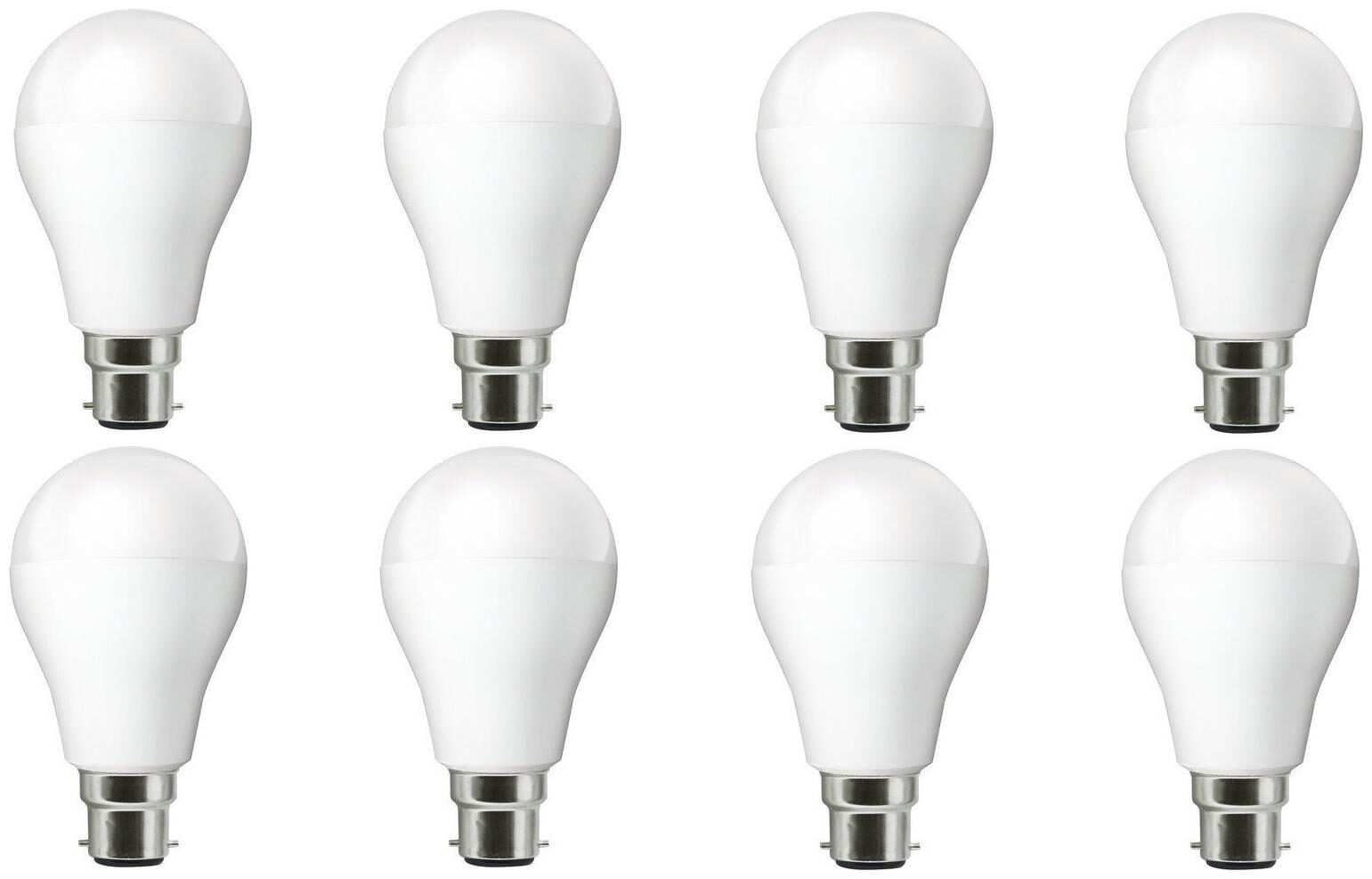 

NIPSER 9 Watt LED Bulb Cool Day Light 900 Lumens ( Pack of 8)