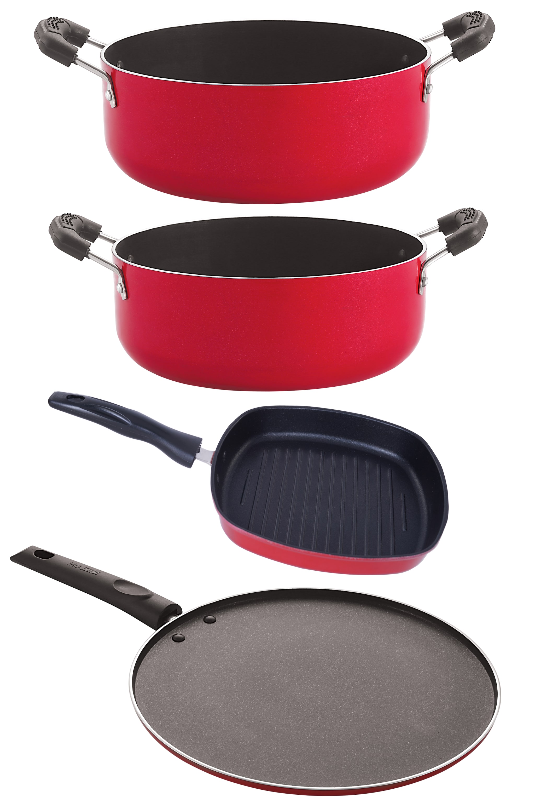 

Nirlon Non-Stick Kitchenware Cooking Utencil Combo Set