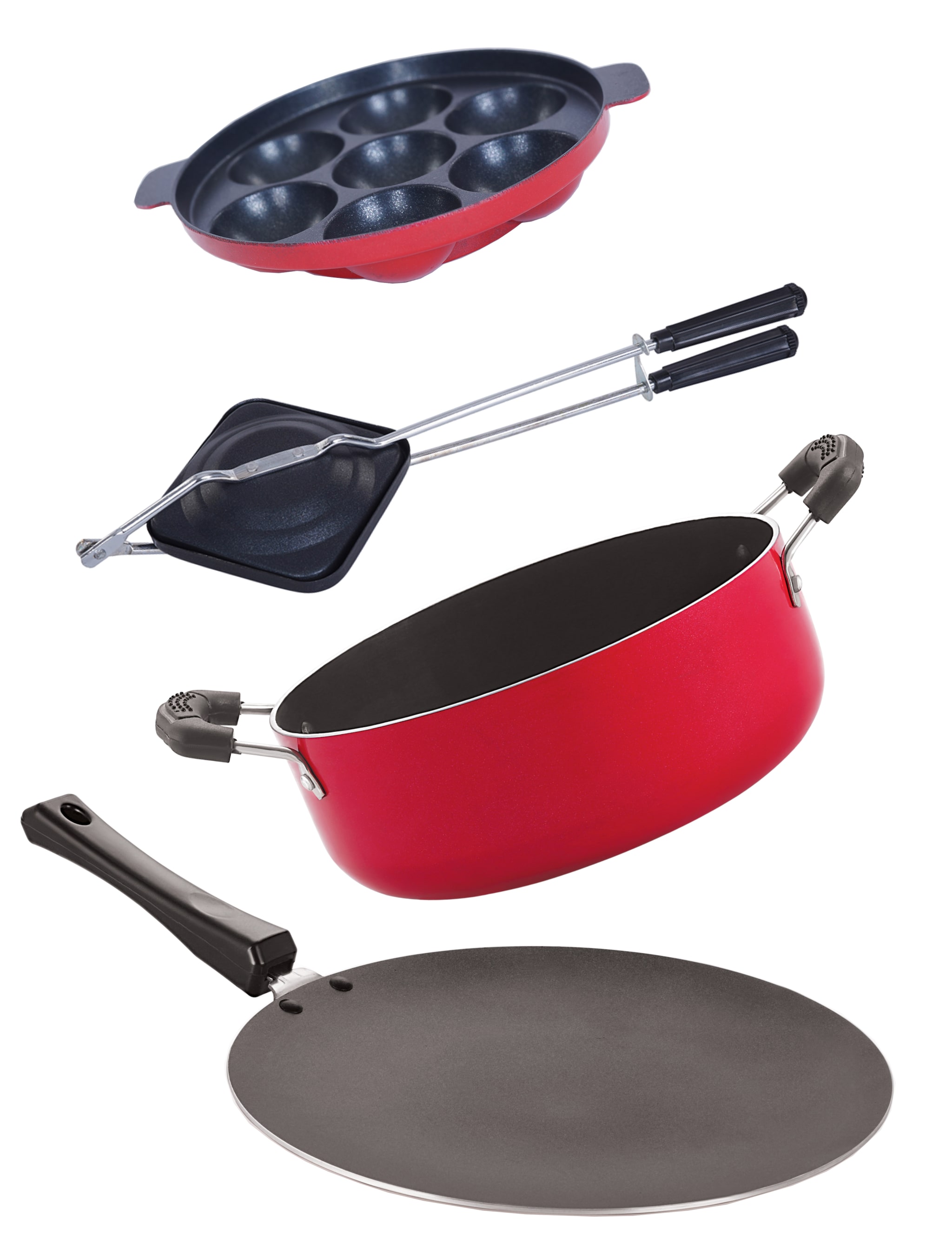 

Nirlon Non-Stick Kitchenware Kitchen Cooking Utencil Combo Gift Set