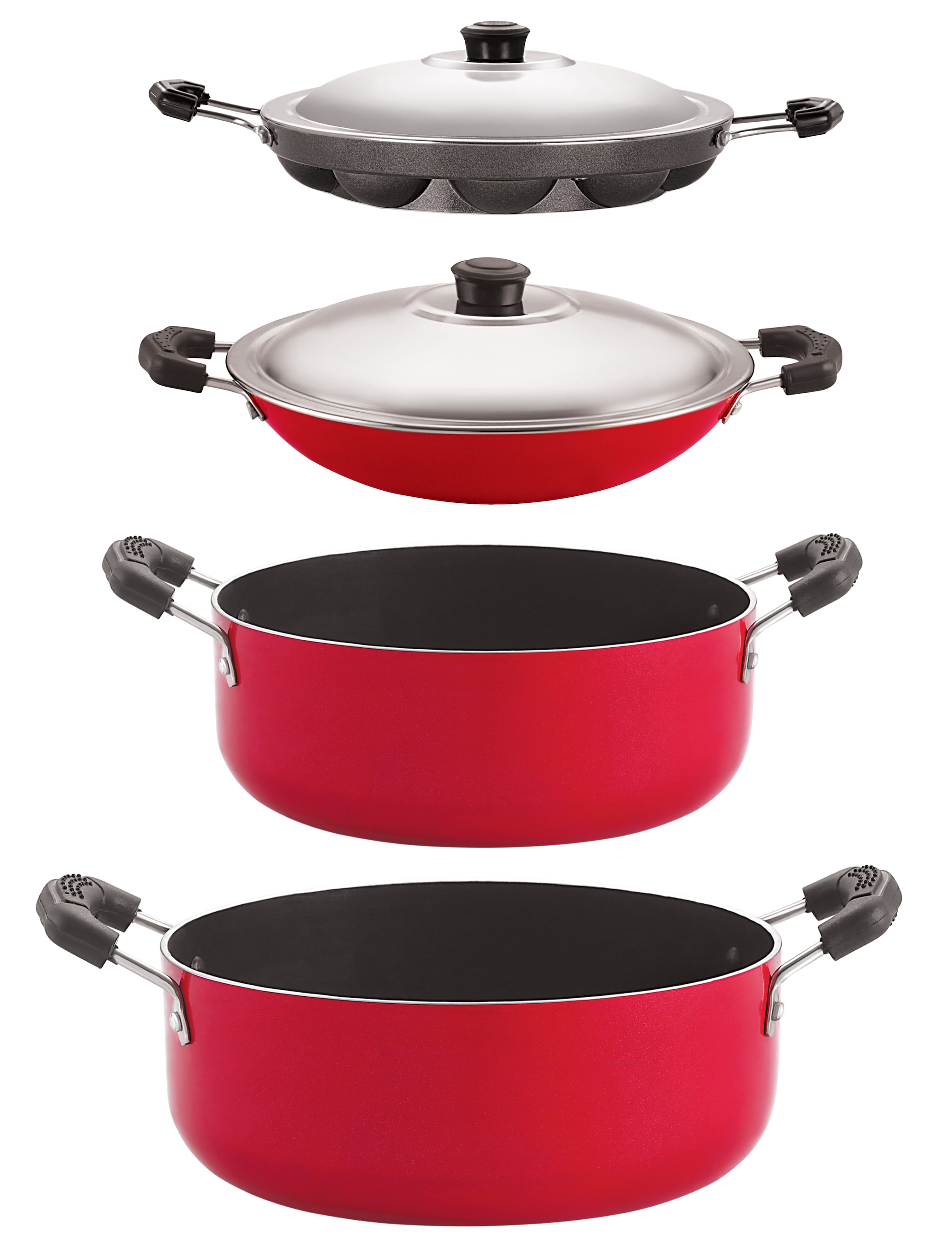 

Nirlon Non-Stick Aluminium Cookware Combo Gift Set