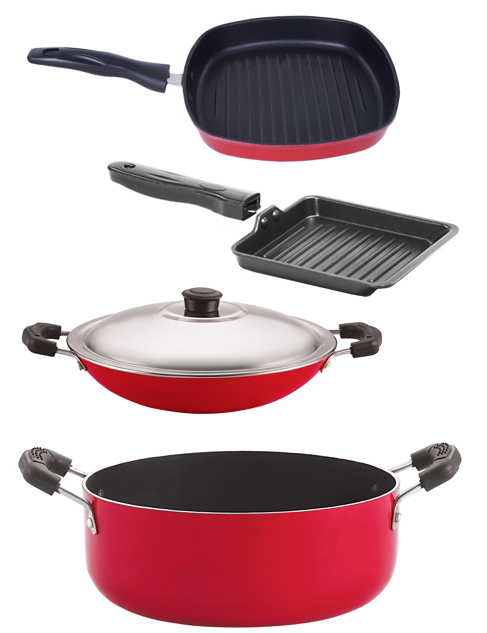 

Nirlon Non-Stick Kitchenware Cooking Utencil Combo Set