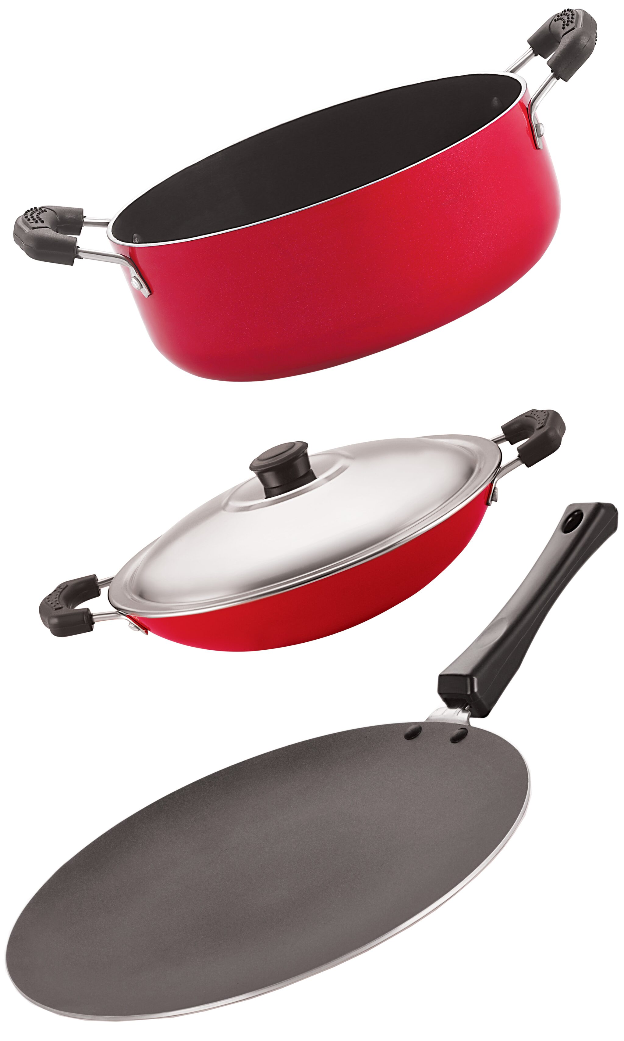 

Nirlon Non-Stick Kitchenware Cooking Utencil Combo 3 pcs Set