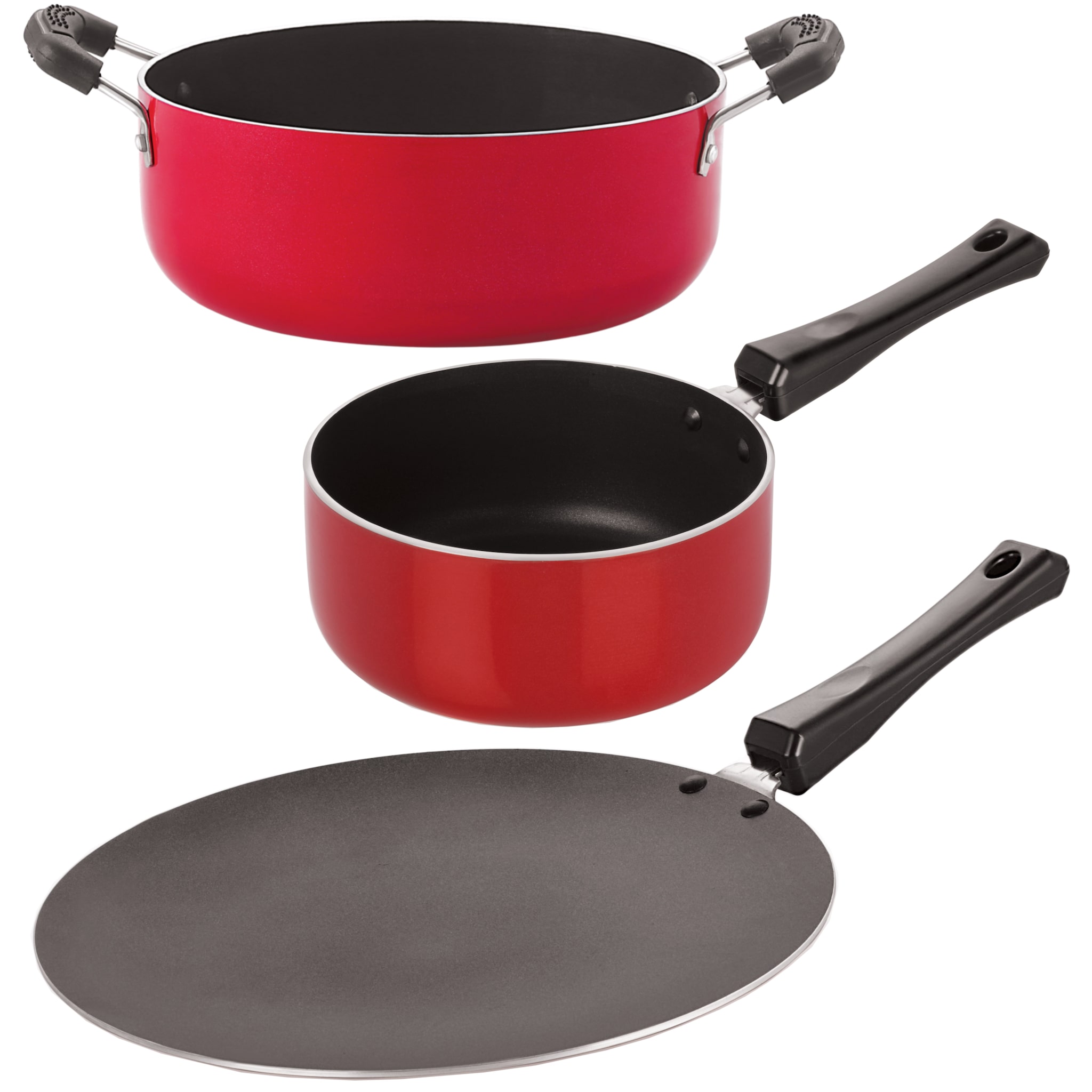 

Nirlon Non Stick Kitchenware Cooking Utencil Combo 3 pcs Set