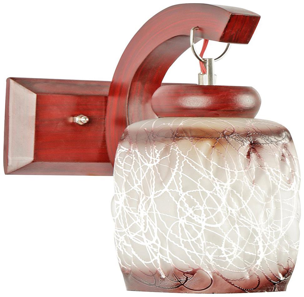 

Nogaiya New Decorative Glass Wall Lamp With Wooden Fitting