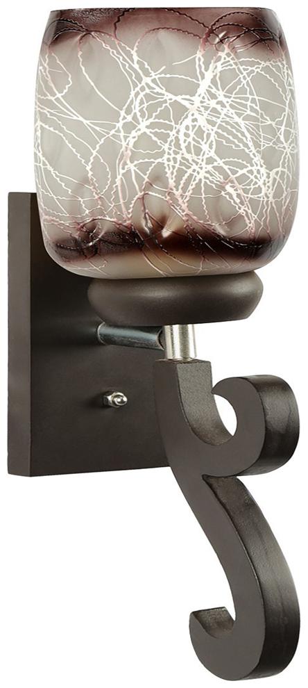 

Nogaiya New Decorative Glass Wall Lamp With Wooden Fitting
