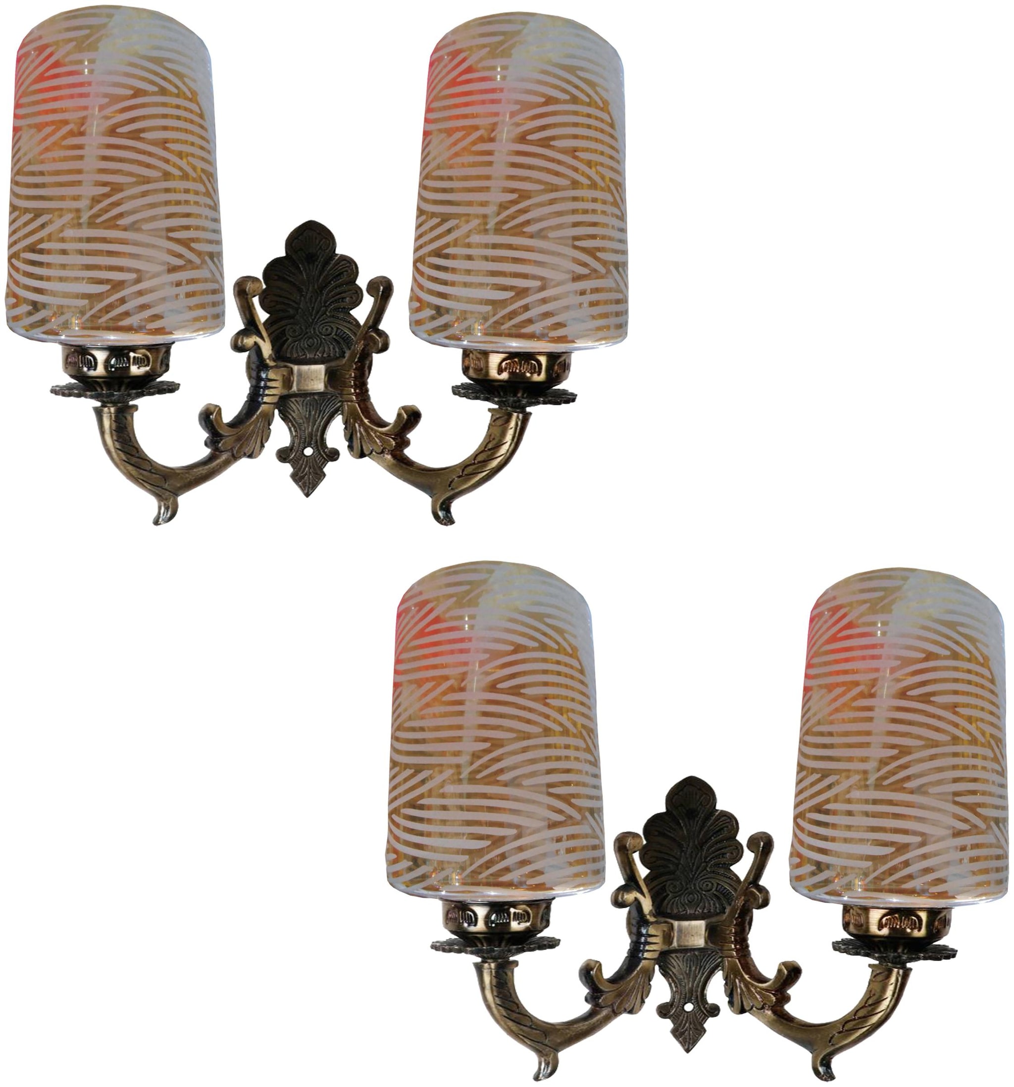 

Nogaiya Wall Lamp Glass Material Set Of 2
