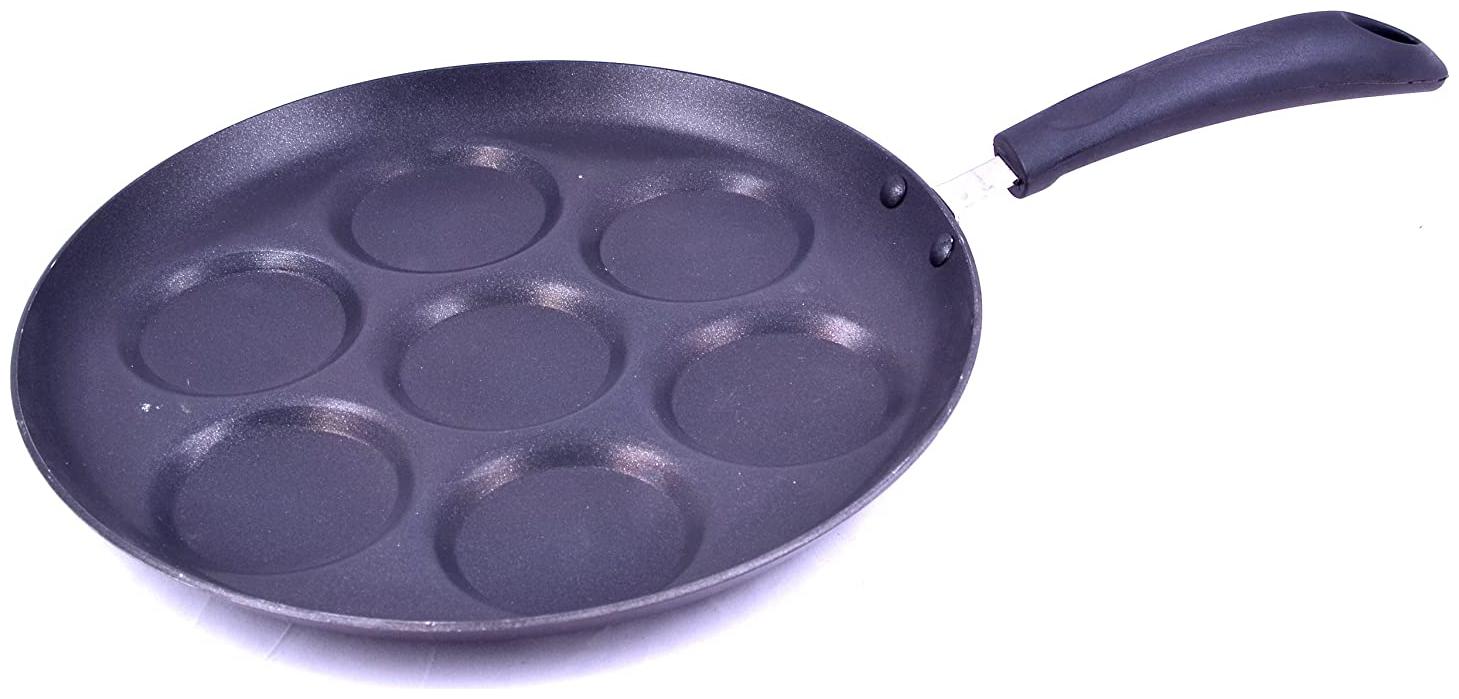 

Tosaa Non-Stick 7 Cavity Mini Uthapa with Handle