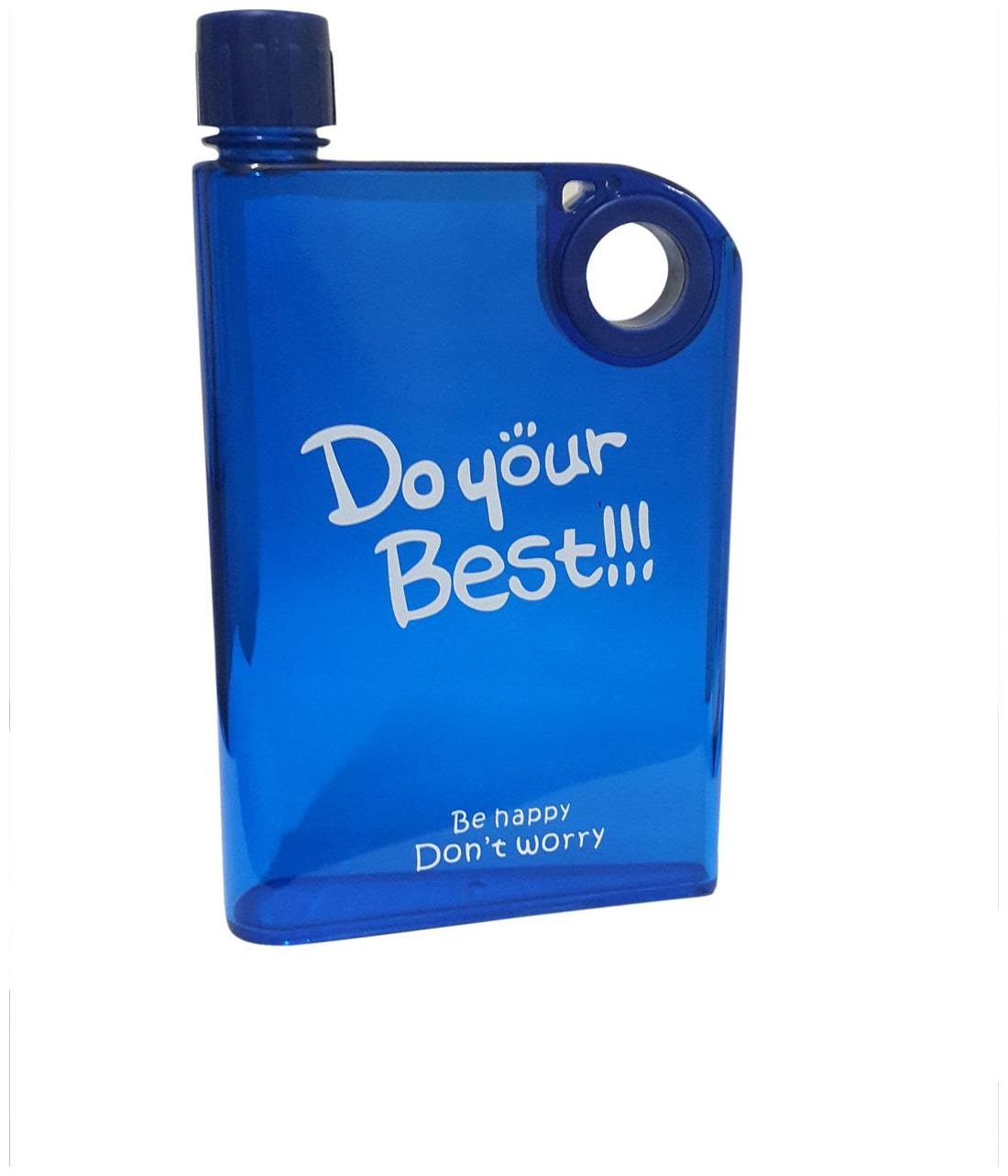 

Dynore Plastic Blue Water Bottle ( 380 ml Set of 1 )