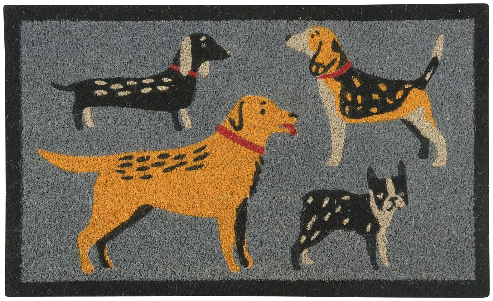 

Now Designs Doormat Dog Days Grey