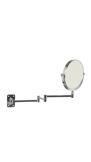 Now Zen Chrome Wall Mounted Swing Arm Mirror X5 Magnification Now Zen Chrome Wall Mounted Swing Arm Mirror X5 Magnification Mount