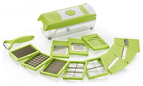 

Nueva 12 in 1 Vegetable Cutter - Chopper Grater Slicer Dicer Peeler - All in One
