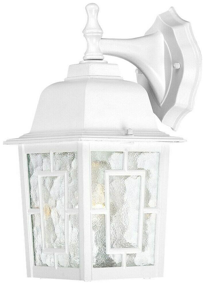 

Nuvo Banyon 1-light White 12-inch Wall Sconce White