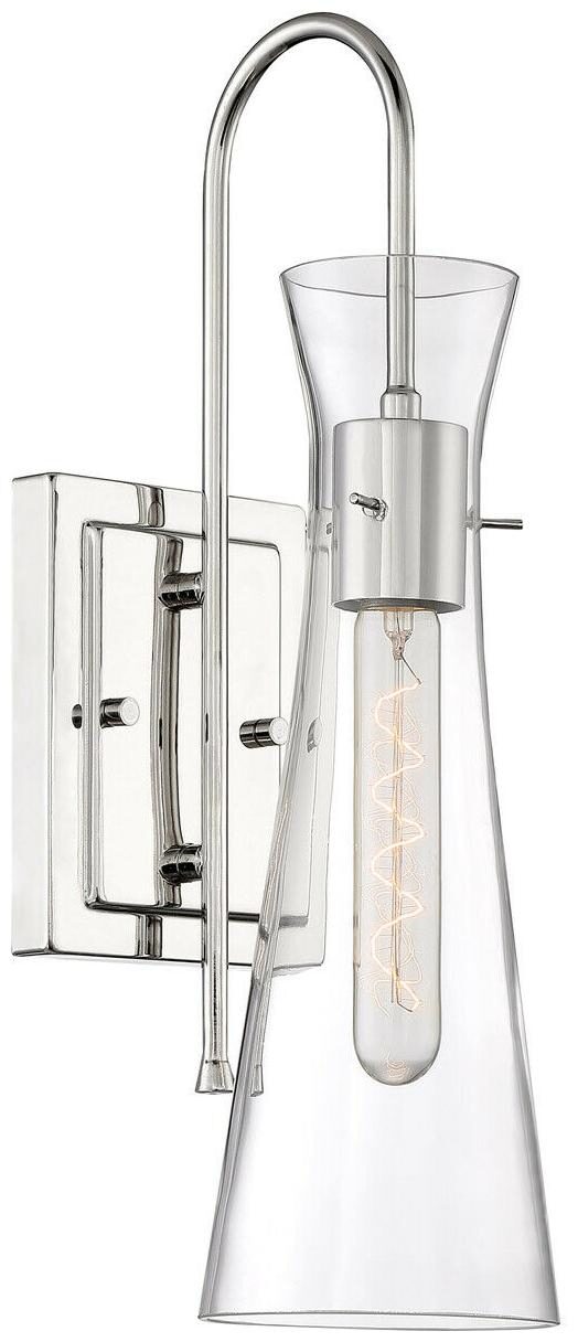 

Nuvo Lighting 60 6867 Bahari Bathroom Vanity Light Polished Nickel