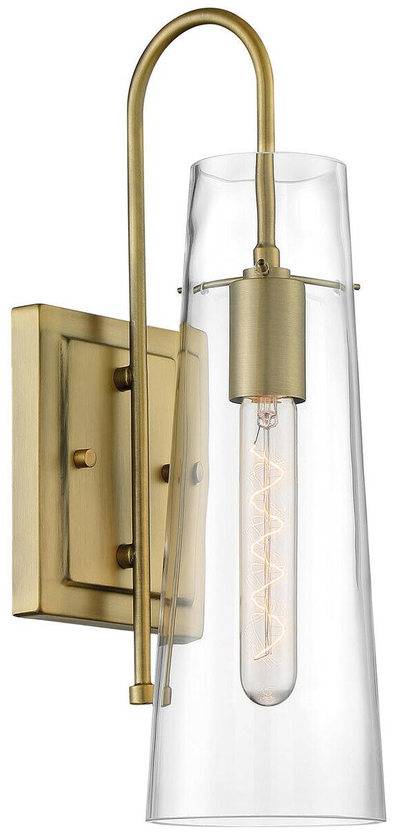 

Nuvo Lighting 60 6859 Alondra Bathroom Vanity Light Vintage Brass