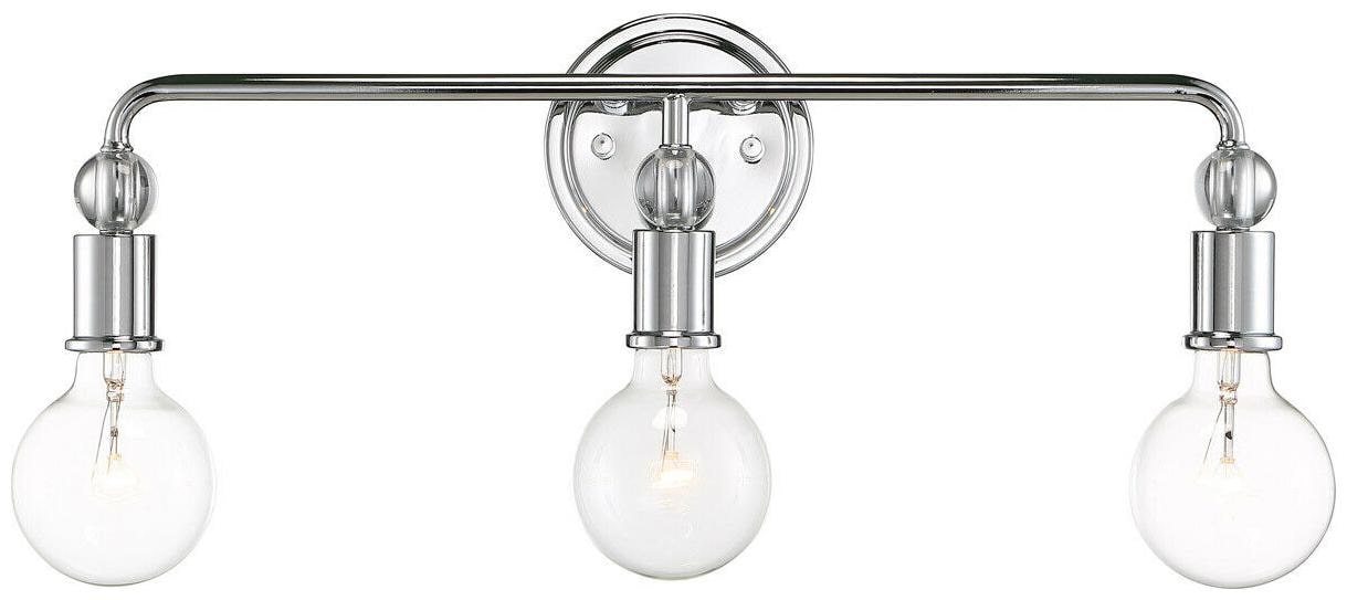 

Nuvo Lighting 60 6563 Bounce Bathroom Vanity Light Polished Nickel